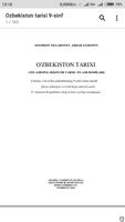 O'zbekiston tarixi 9-sinf Affiche