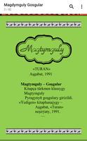 Magtymguly-Gosgular ảnh chụp màn hình 1