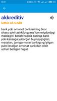 برنامه‌نما Iqtisodiy terminlar lug'ati عکس از صفحه