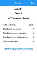 ACCA F1 - Test your knowledge स्क्रीनशॉट 3