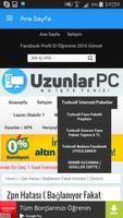 Uzunlar Pc - Bildirimli 스크린샷 1