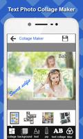 Text Pic Collage Maker:Alphabet, Letters, Numbers Plakat