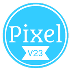 Pixel CM12/13/14 theme أيقونة