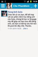Thao luan, hoc Tieng Anh 截图 1