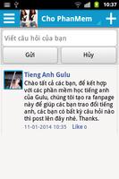 Thao luan, hoc Tieng Anh 截图 2