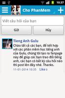 2 Schermata Thao luan, hoc Tieng Anh