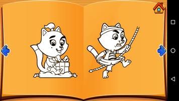 برنامه‌نما Coloring Book ( Cat Adventure ) عکس از صفحه