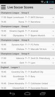 Live Soccer Scores Worldwide โปสเตอร์