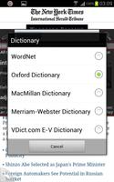 QuickDict (overlay dictionary) captura de pantalla 1