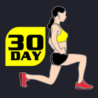 30 Day Lunge Challenge Free icône