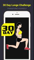 30 Day Lunge Challenge Free Affiche