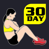 30 Day Sit Up Challenge Free icône