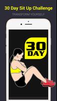 30 Day Sit Up Challenge Free Affiche