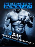 4 Day Muscle Building Workout  capture d'écran 3