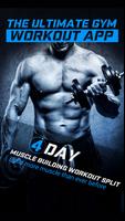4 Day Muscle Building Workout  Affiche