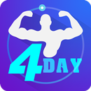 4 Day Home Muscle Building Pla APK