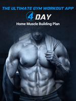 3 Schermata 4 Day Home Muscle Building Pla