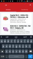 1 Schermata Live Canada Radio