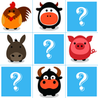 Animals Memory Game For Kids icon