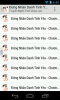پوستر Dung Nhan Danh Tinh Yeu (Full)