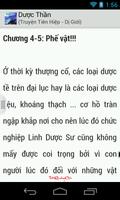 Duoc Than - Truyen Tien Hiep স্ক্রিনশট 2