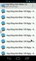 Hop Dong Hon Nhan 100 Ngay Affiche