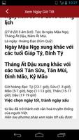 Xem Ngay Tot Xau - Xem Boi 截图 3