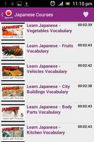 Japanese Conversation Courses capture d'écran 2