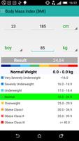 Follow Body Mass Index (BMI) پوسٹر