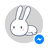 Thỏ bảy màu cho Messenger icône