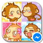 Crazy Monkey for Messenger icône