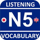 JRadio JLPT N5 Vocabulary أيقونة