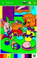 Simple Kid Coloring poster