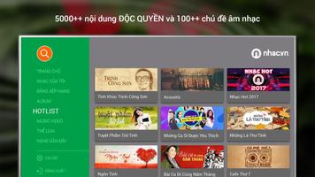 Nhac.vn for android TV capture d'écran 2