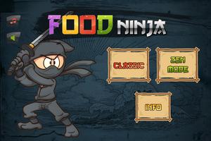 Food Ninja Affiche