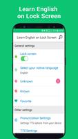 1 Schermata Learn English on Lock Screen