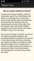 European Migrant Crisis captura de pantalla 1