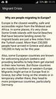 European Migrant Crisis capture d'écran 1