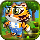 Baby Pet Run: Jungle Adventure أيقونة