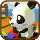 Panda Brakes: Cartoon Running icône