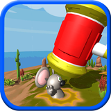 Punch Mouse Hole: Hit rat icono