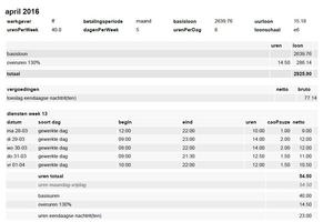 VNB Looncheck স্ক্রিনশট 3