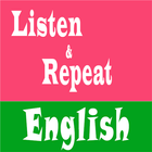 Listen And Repeat English Zeichen