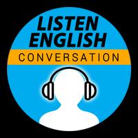 Listen English Conversation plakat