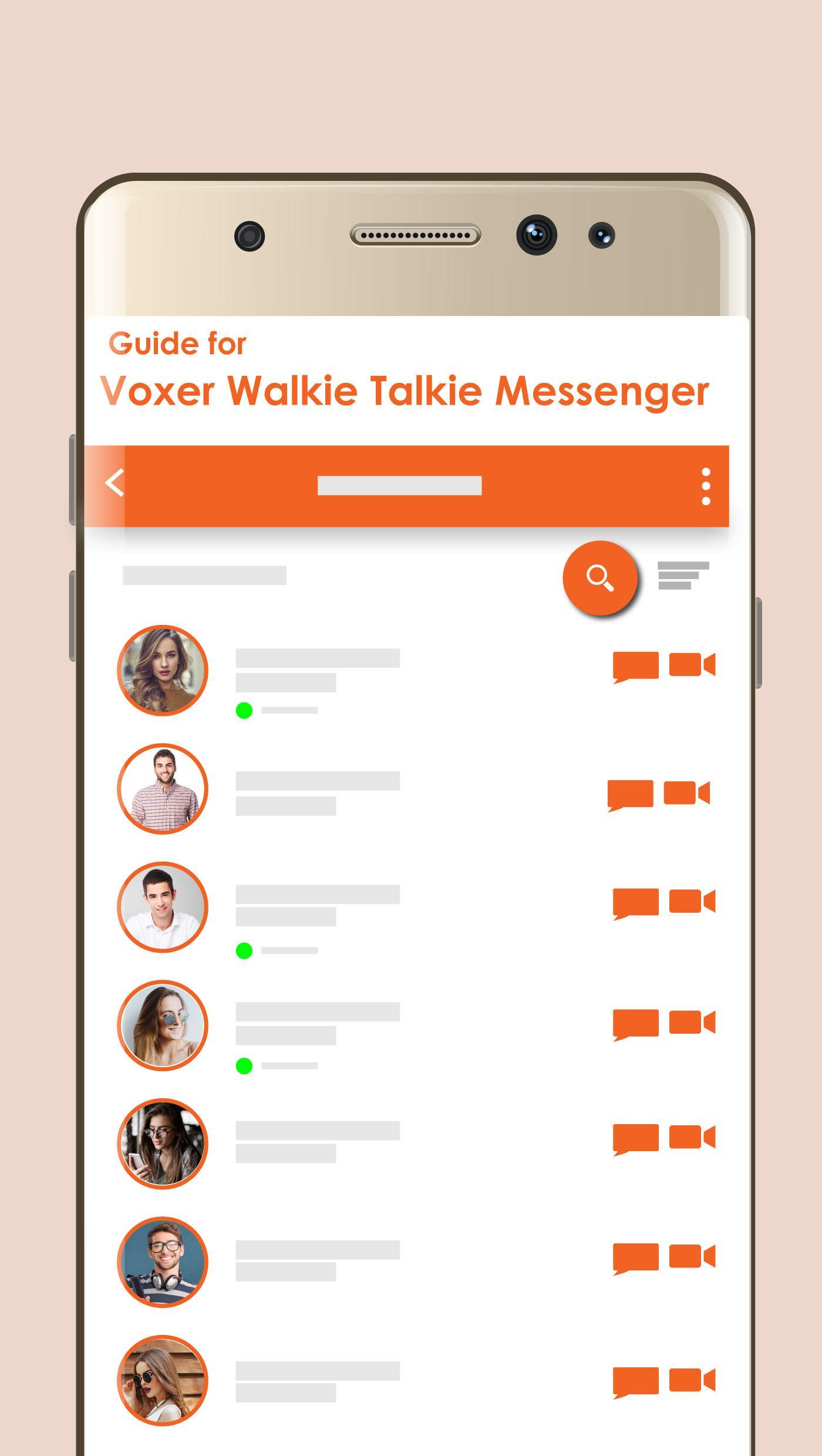 Guide for Voxer Walkie Talkie Messenger安卓版应用APK下载