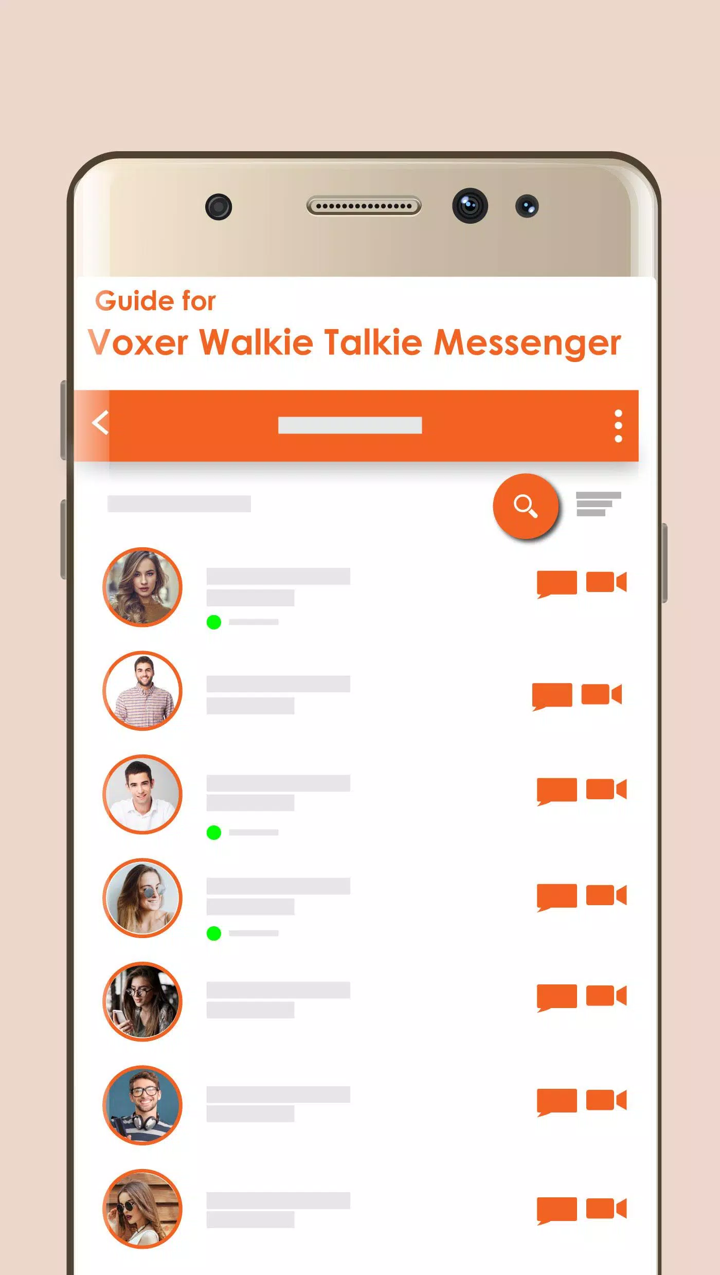 Guide for Voxer Walkie Talkie Messenger APK for Android Download