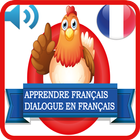 Apprendre Français- dialogue e icône