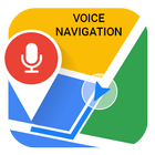 Voice Navigation, GPS Driving & Direction Maps icône