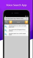 Voice Search App for All. All Voice Search. Affiche