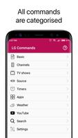 Commands for LG TV-poster